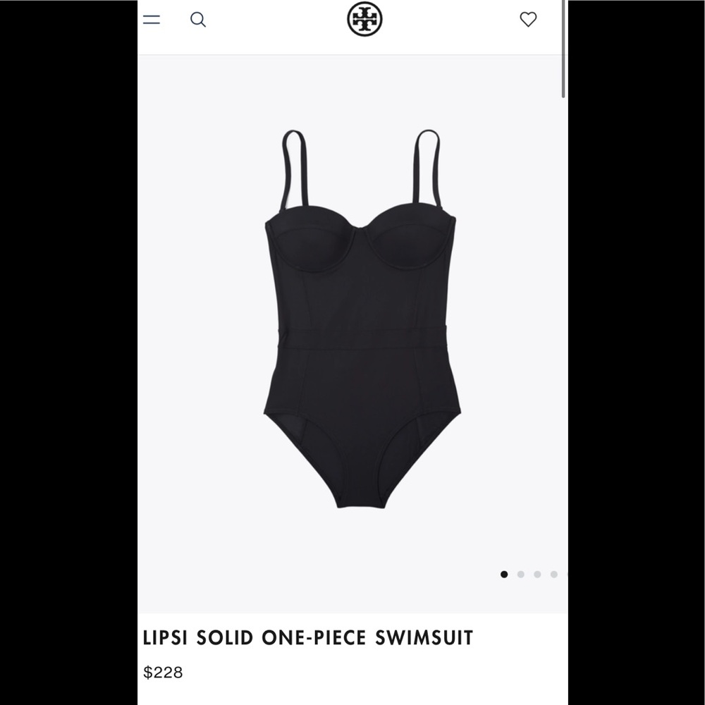 LIPSI SOLID ONE-PIECE SWIMSUIT! Excellent Condition